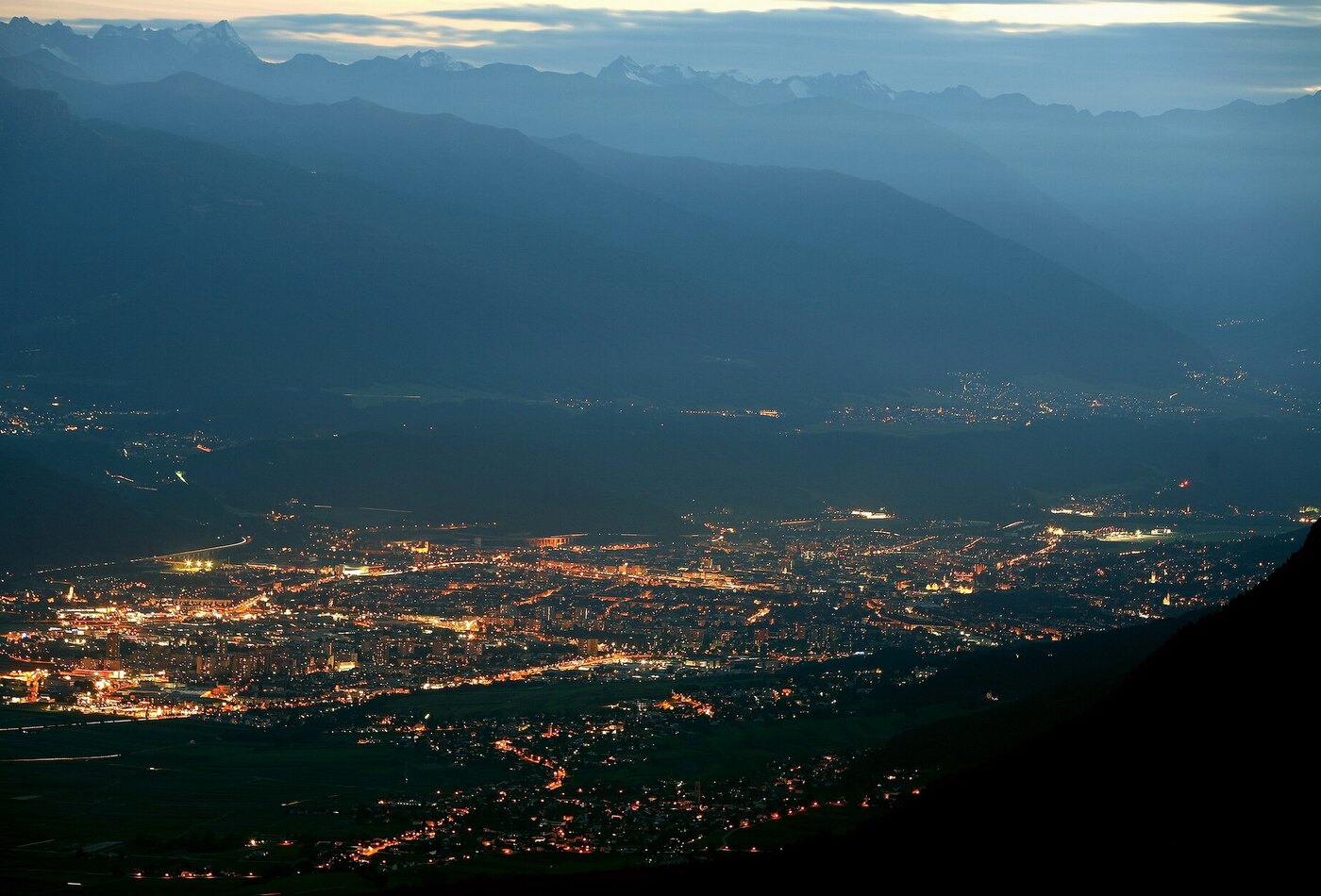 Innsbruck и Tirol alpine route