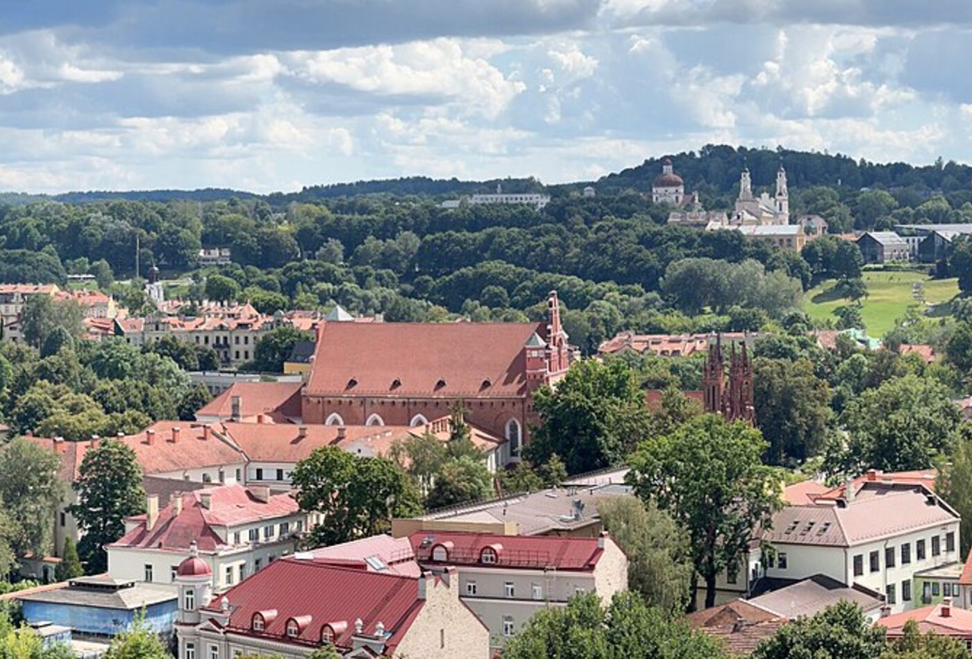 Vilnius как южный вход в Baltics route
