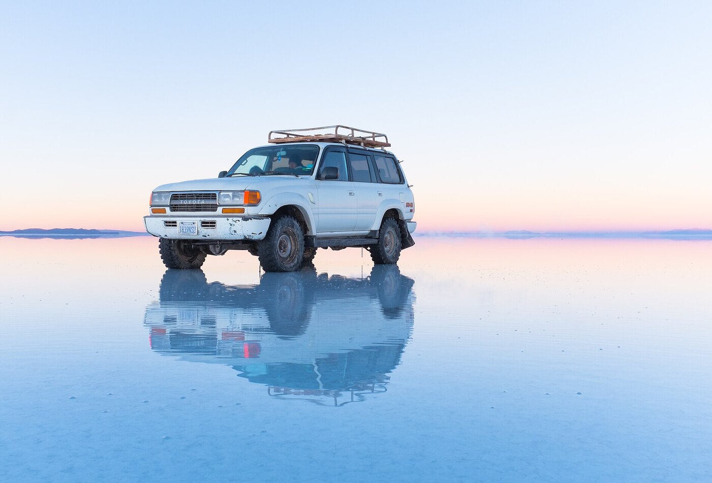 Salar de Uyuni as Bolivia trip hook