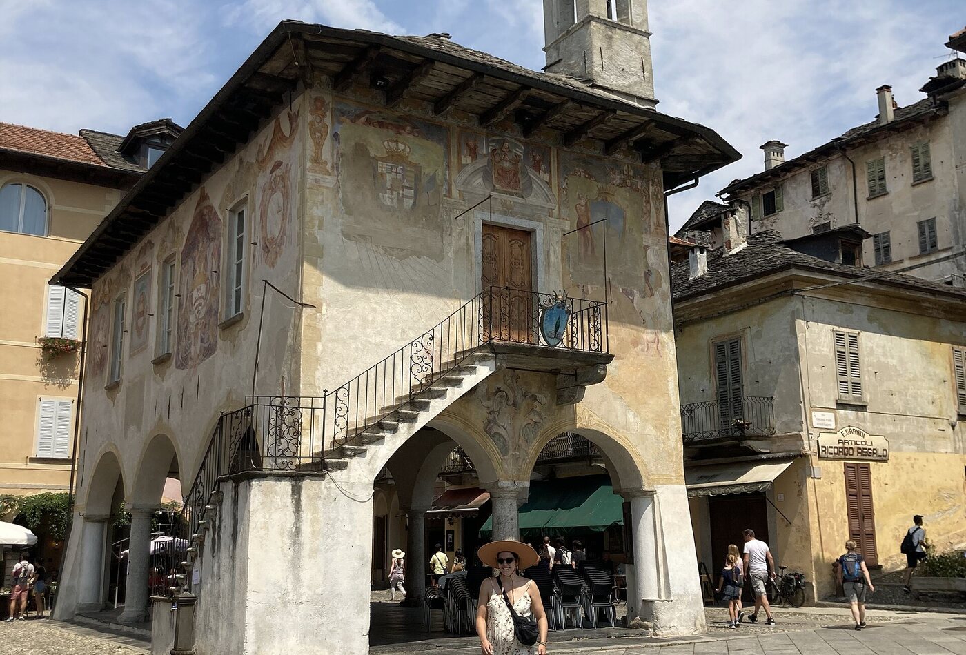 Orta San Giulio как камерный lake stop Piedmont