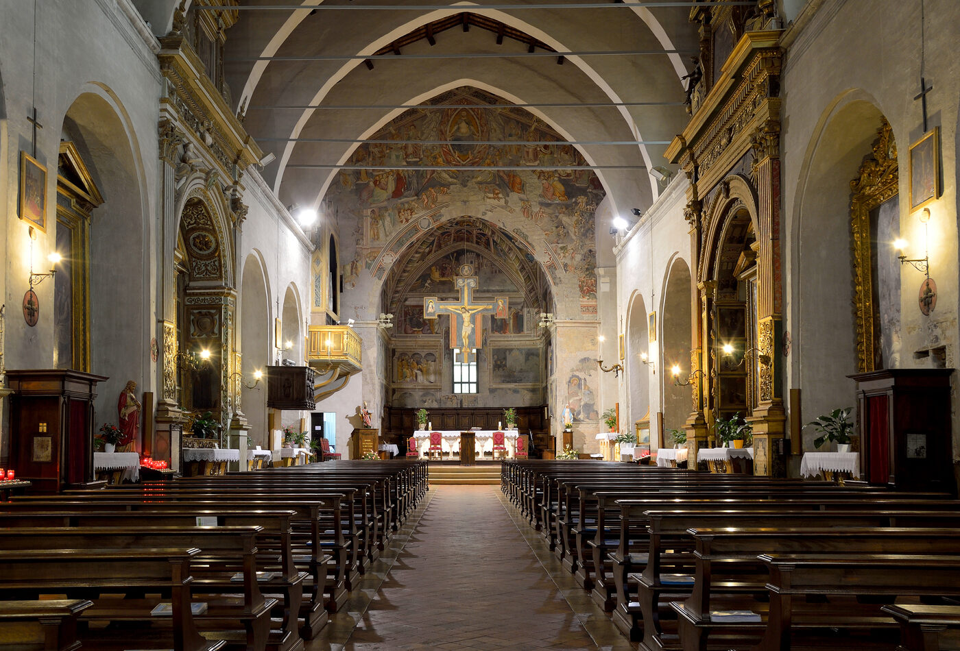 Gubbio и малые города Umbria для бюджета в EUR