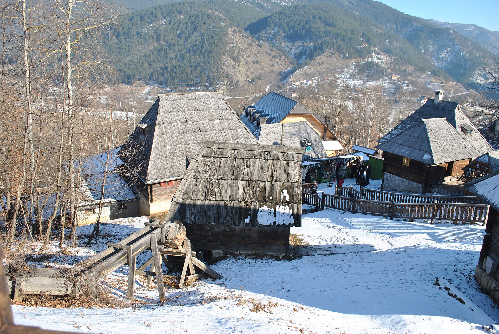 Mokra Gora Houses, Сербия