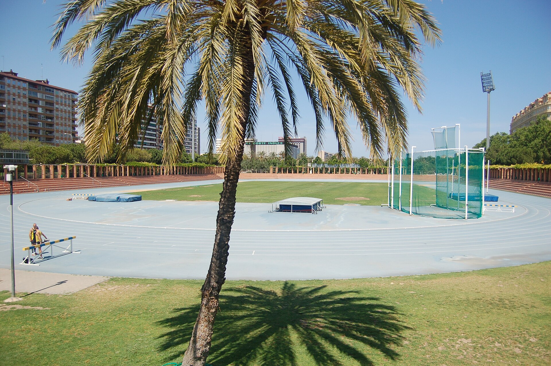 Turia Gardens для мягкого короткая городская поездка в Valencia
